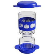 स्ट्रेनर फ्लिप के साथ अचार जार