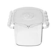 माइक्रोवेव बेकन ग्लास जार को साफ करने के लिए आसान